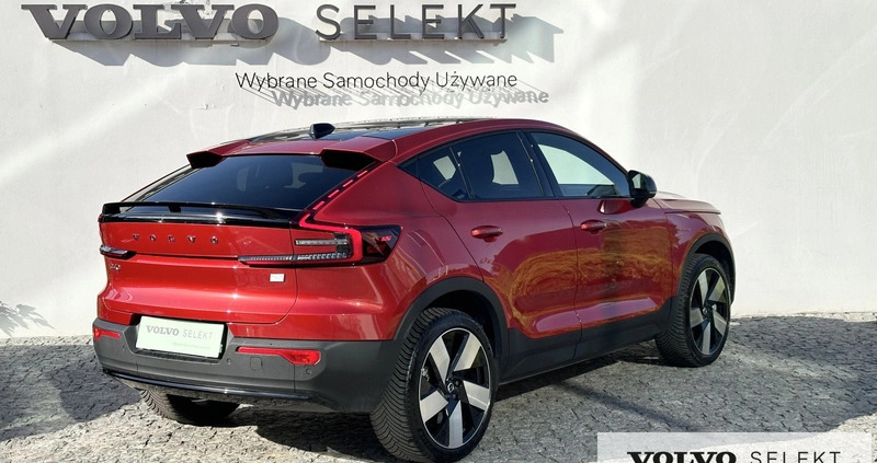 Volvo C40 cena 269900 przebieg: 2215, rok produkcji 2023 z Warszawa małe 436